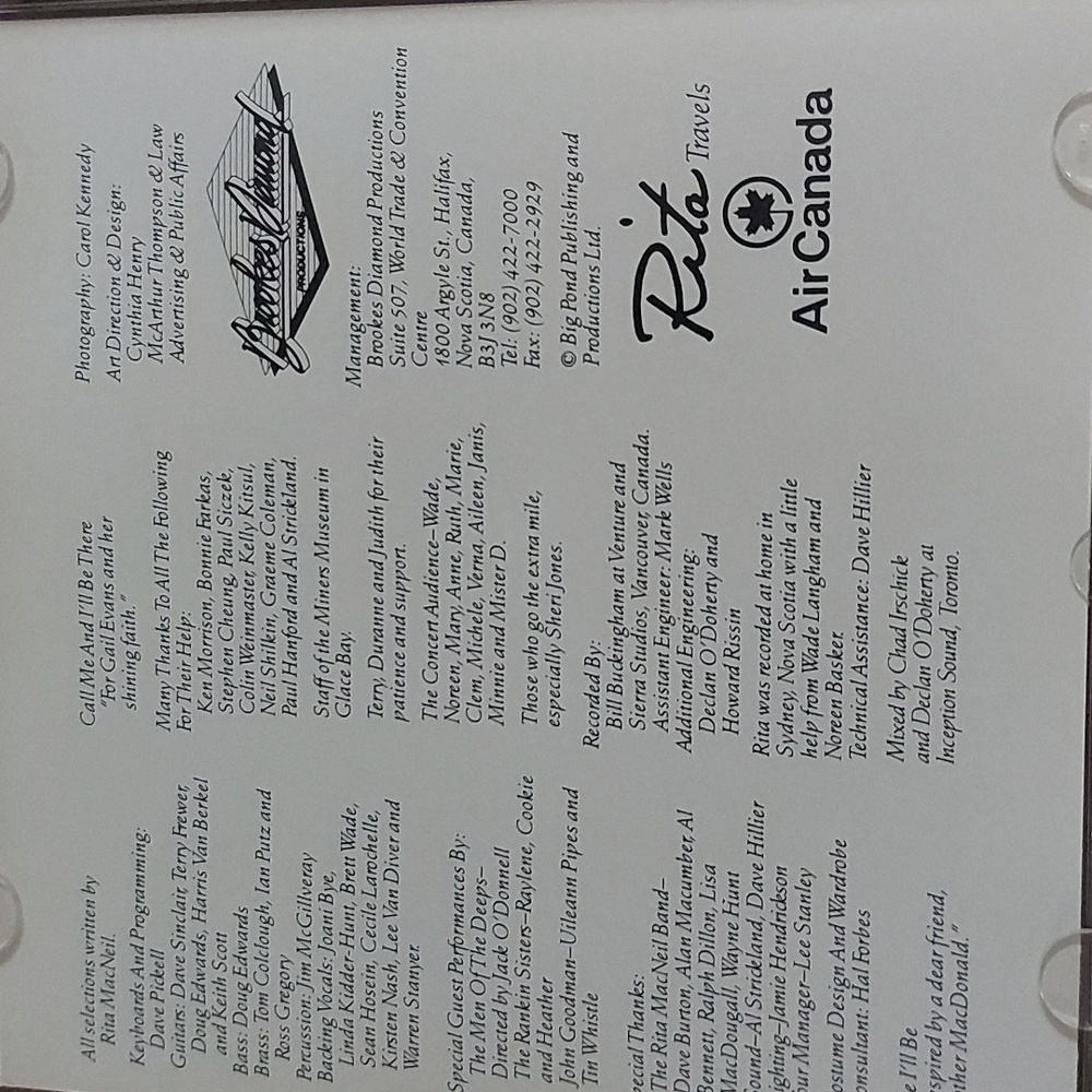 Two Rita MacNeil Music CDs - Picture 9 of 11